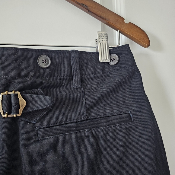 Banana Republic Black Barrel Twill Lace Up Pants - Picture 11 of 15